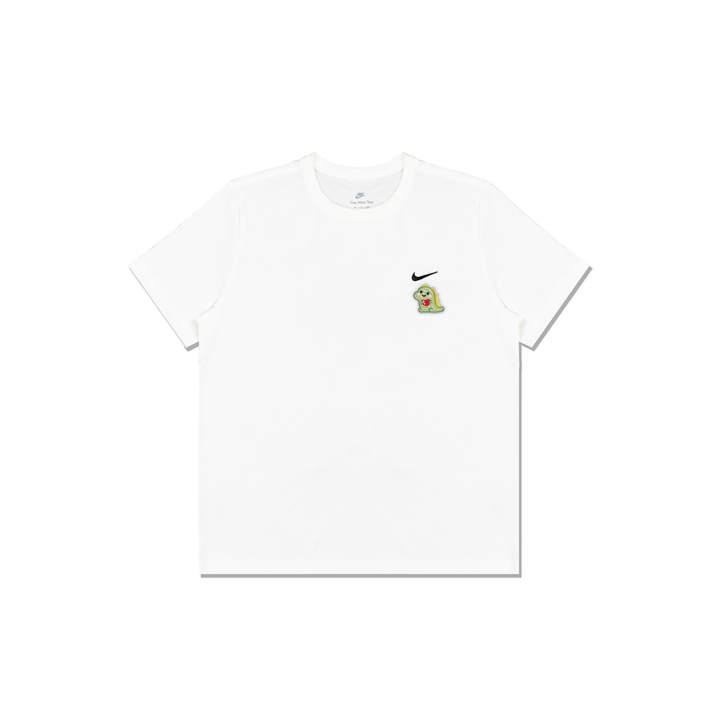 Nike Nike T Shirts Men's White Crew Neck Moderate Straight Fit
