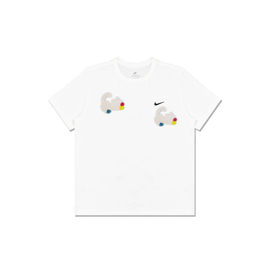 Nike Nike T Shirts Men's White Crew Neck Straight Fit