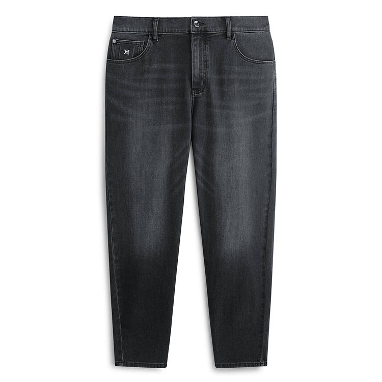 PEACEBIRD MEN American Vintage Trendy Casual Dark Gray Jeans Men's