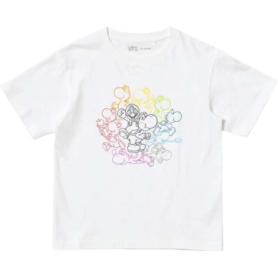 UNIQLO x UT ARCHIVE, Super Mario Collaboration Edition T Shirt Children Aged 3 7 Years Old