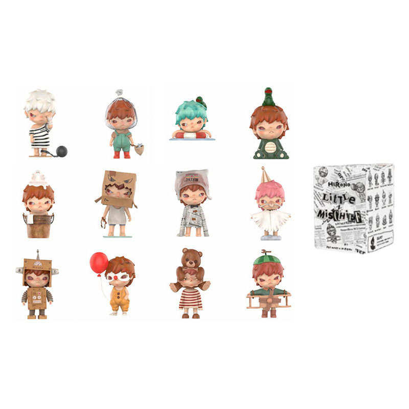 POP MART Hirono 2 HIRONO Little Mischievous Collection 100% Figure Mystery Boxes Single Mystery Box/Whole Box 12 Pcs