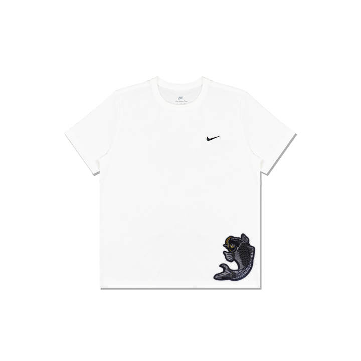 Nike Nike T Shirts Men's White Crew Neck Straight Fit
