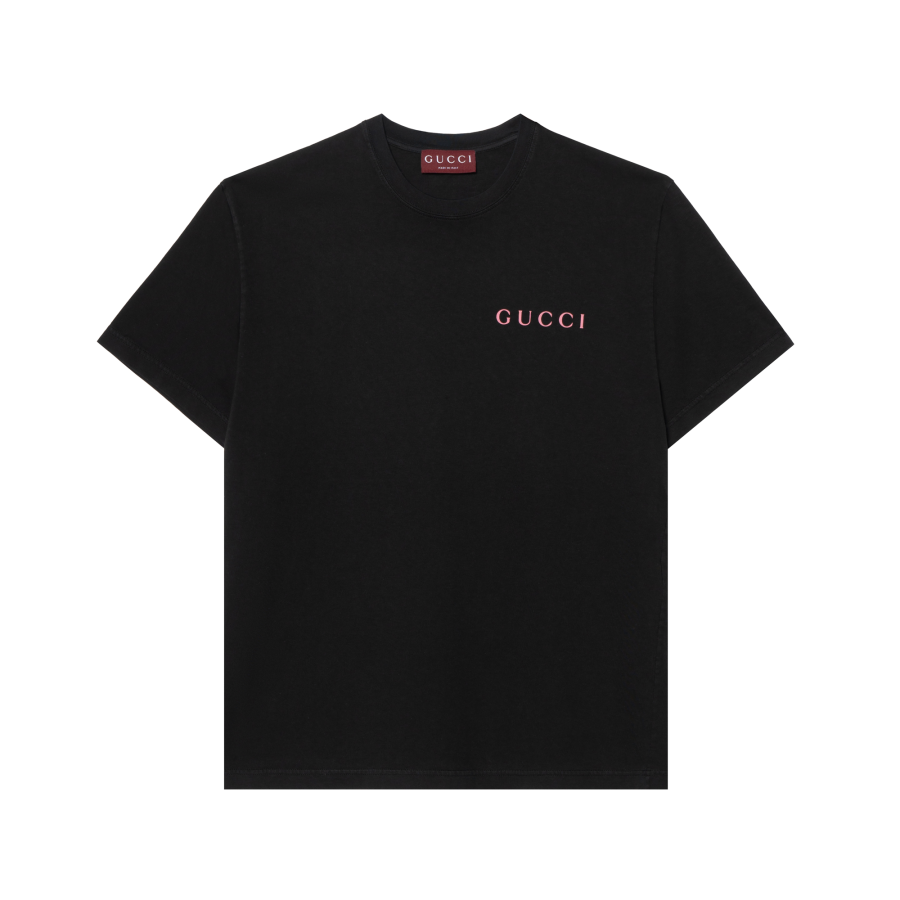 GUCCI Printed Jersey T Shirt