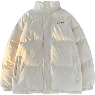 PRESSURE Puffer Jackets Unisex Stand Collar Moderate