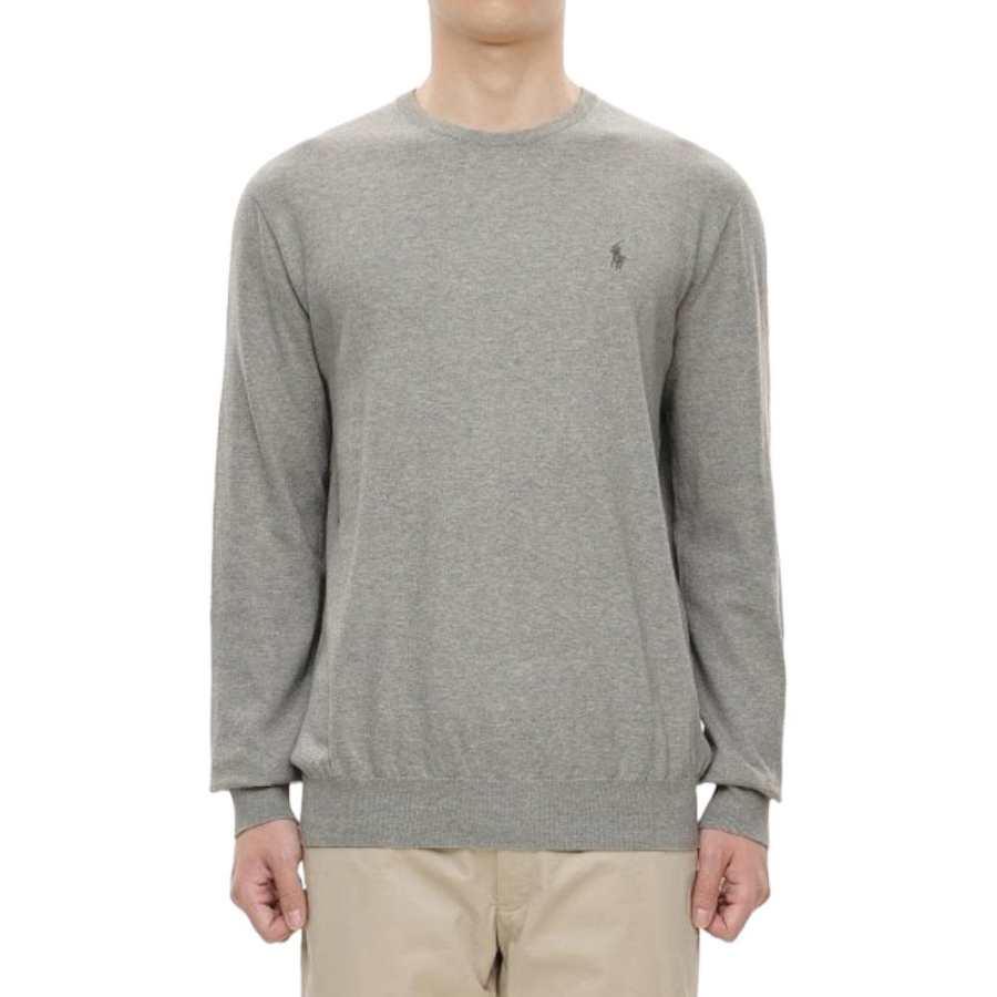 Polo Ralph Lauren Sweater Slim Fit Unisex Gray