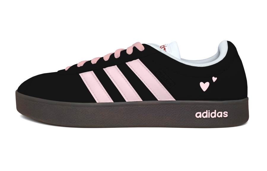 Adidas Adidas VL COURT 2.0 Steam Rose, Sweet Berry Jam Abrasion Resistant Abrasion Resistant Low top Skateboard Shoes Unisex