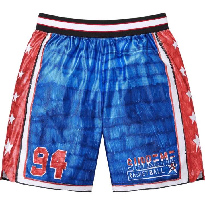 Supreme Supreme Basketball Shorts Unisex Multicolor/Multicolor