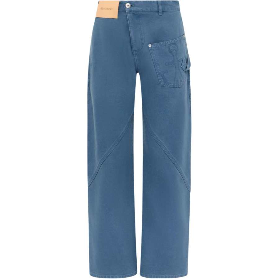 Jw Anderson Twisted Workwear anchor trousers