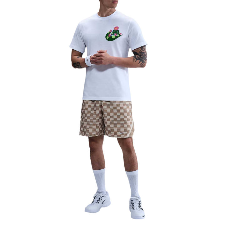 Nike Nike T Shirts Men's White Crew Neck Moderate