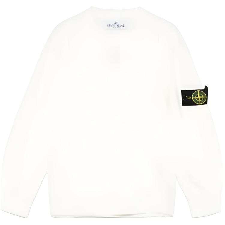 STONE ISLAND Sweatshirt White Kids'