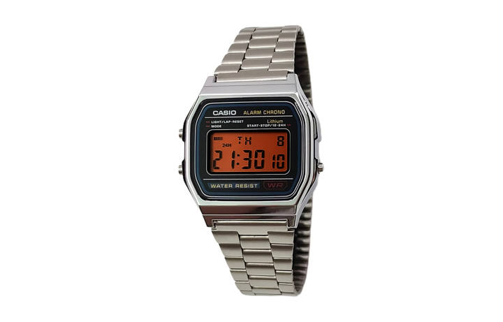 CASIO CASIO Custom Collection Quartz Movement Stainless Steel Strap Watch Men's Watches Black Dial