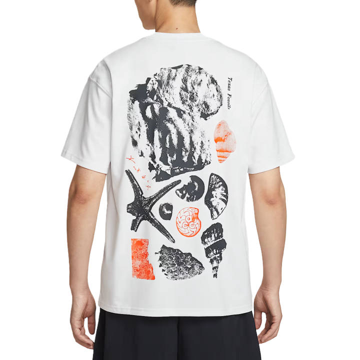 Nike Nike Dri Fit T Shirts Men's White Crew Neck Moderate