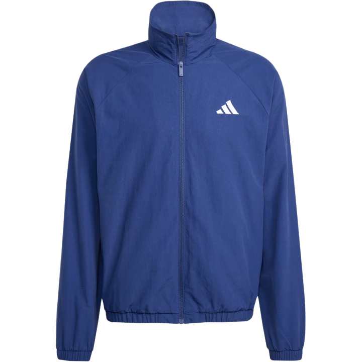 Adidas Adidas Essential Jackets Men's Dark Blue/White Stand Collar Moderate Other