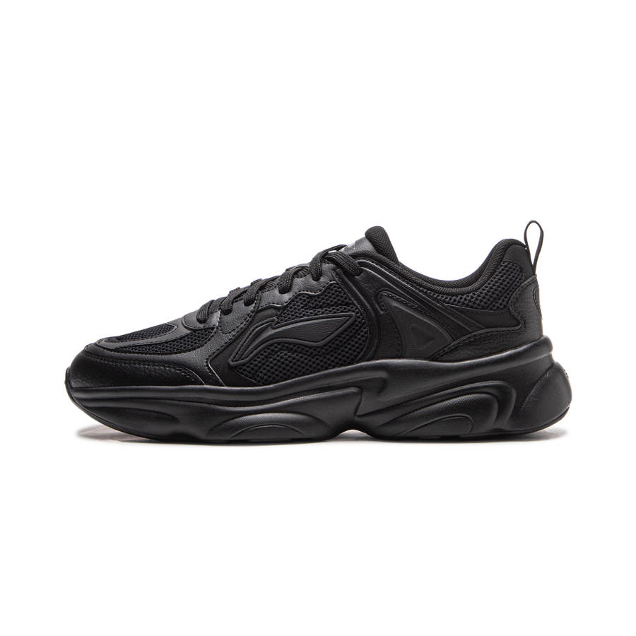 Li-Ning Li Ning Milk Coconut Low top Chunky Sneakers Men's Black