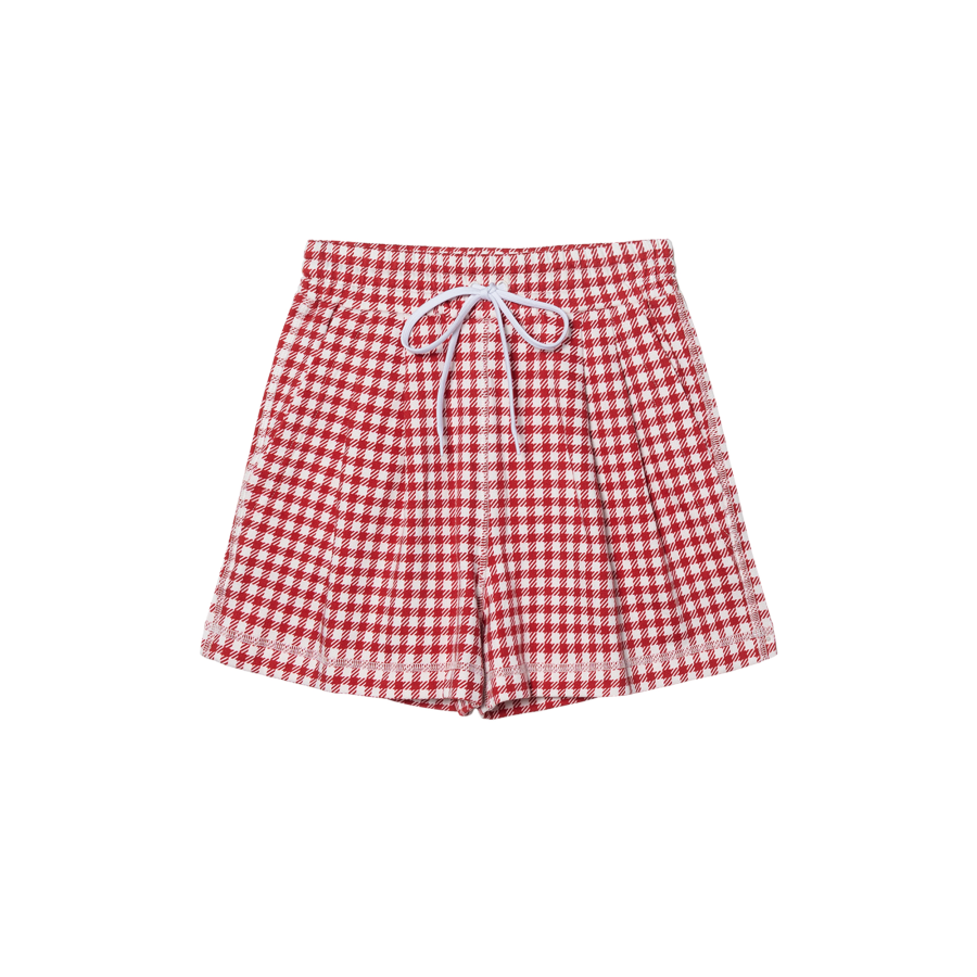 MIU MIU SS22 Casual Shorts Women's Red