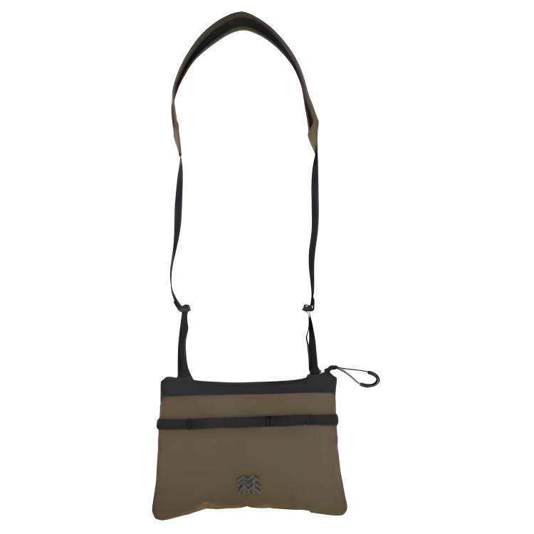KOLON SPORT Fabric Crossbody Bag, Shoulder Bag Unisex Olive Green