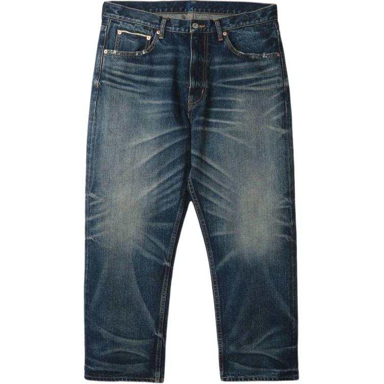 MADNESS Jeans Unisex Dark Blue Moderate Wide Leg Pants