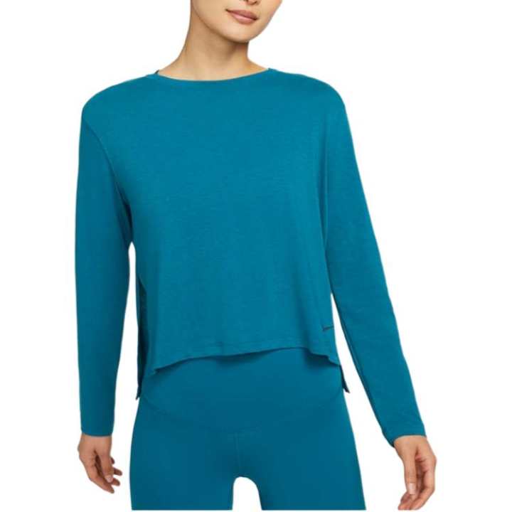 Nike Nike Clothing T Shirts Women's Blue Crew Neck