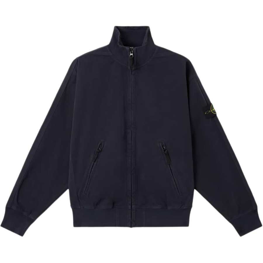 Stone Island zip-fastening welt-pockets sweatshirt