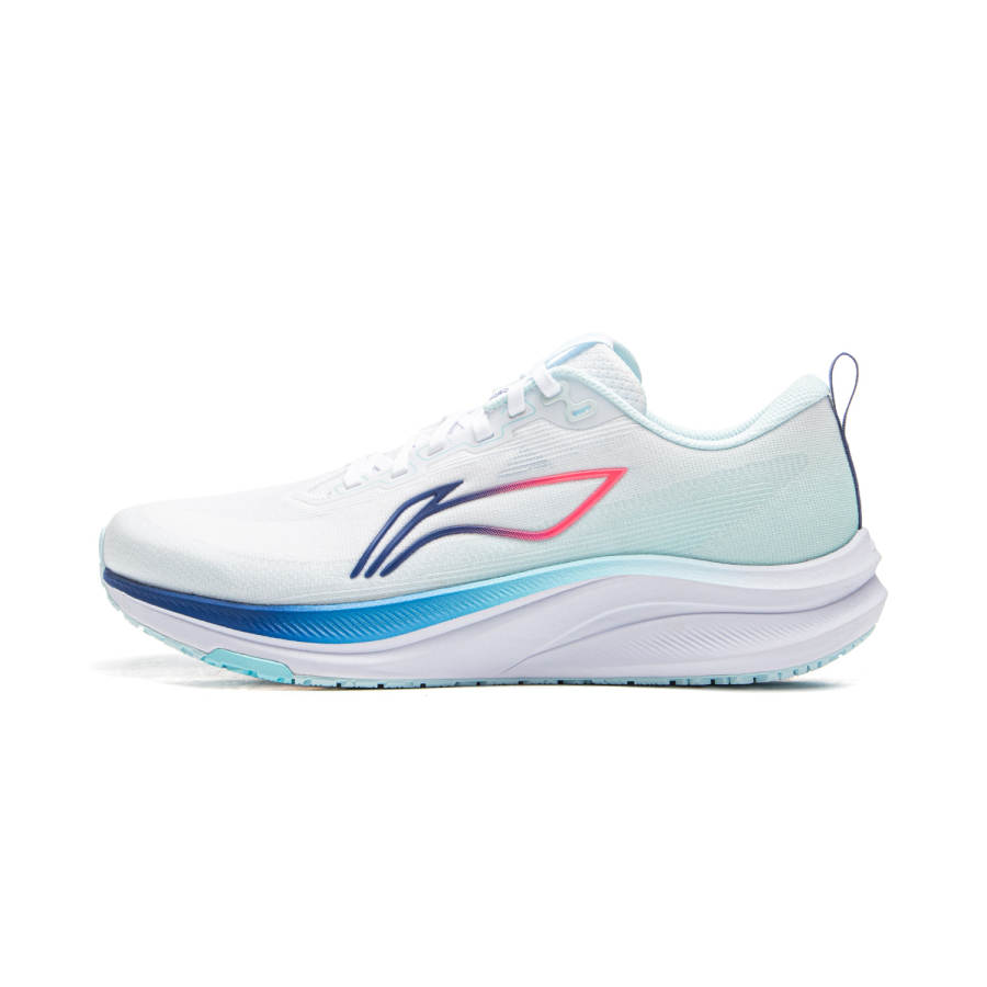 Li-Ning Li Ning Red Hare 8 Breathable Low top EVA Running Shoes Men's White Blue