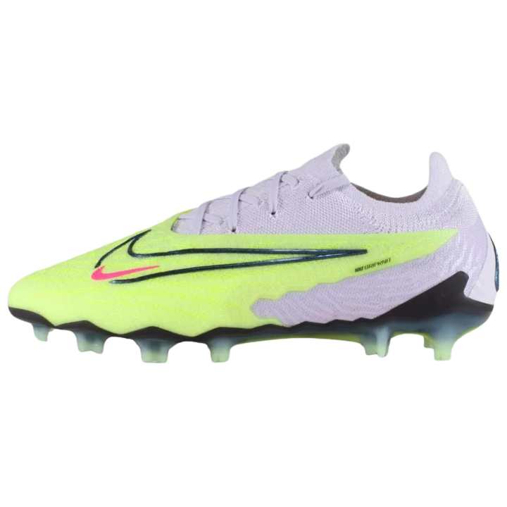 Nike Nike Phantom GX Elite Abrasion Resistant Abrasion Resistant Soccer Shoes Men's Gray Yellow