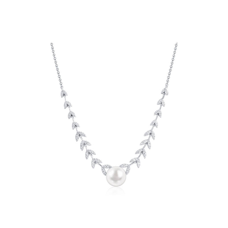 Apm Monaco Apm Monaco ETERNELLE Sterling Silver Necklaces Women's