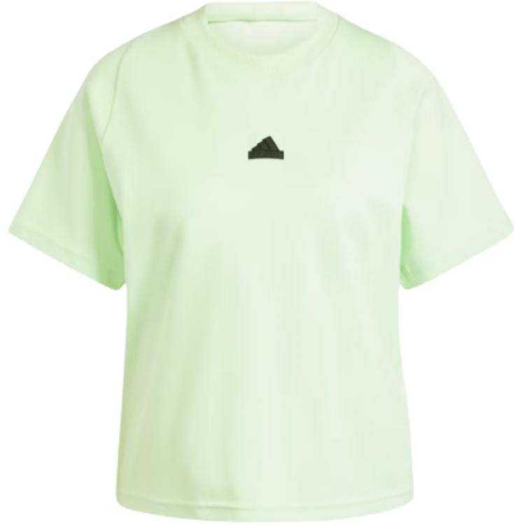 Adidas Adidas Women's Z.N.E. T Shirt Semi Green Spark