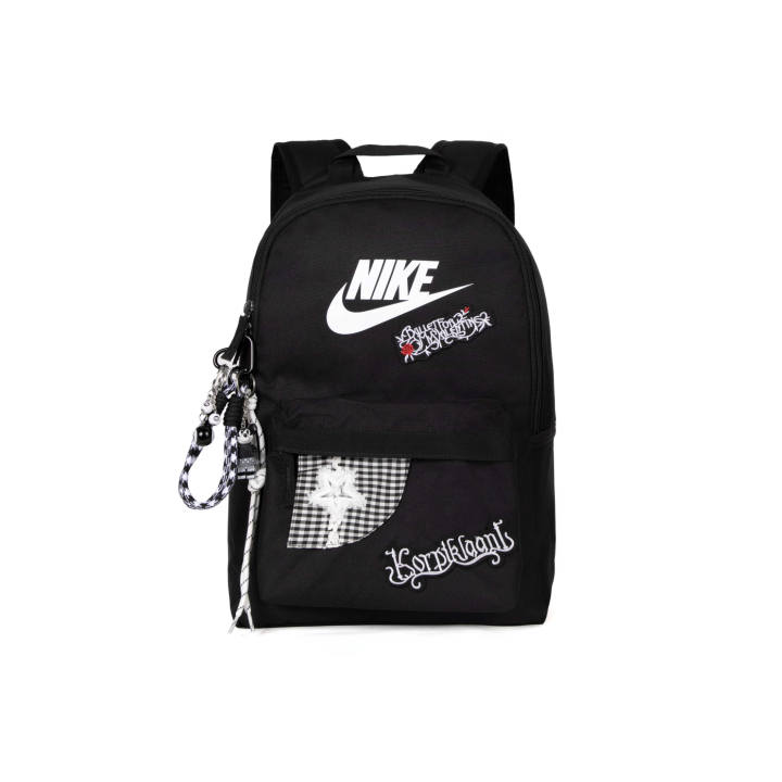 Nike Nike Polyester Backpack Unisex Black White
