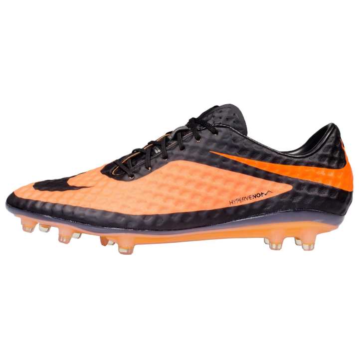 Nike Nike HyperVenom Phantom Abrasion Resistant Soccer Shoes Men's Black Orange