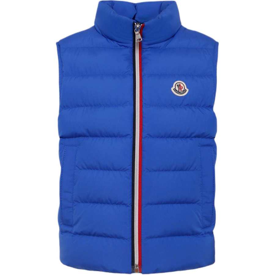 Moncler Kids Vests Stand Collar Thickened