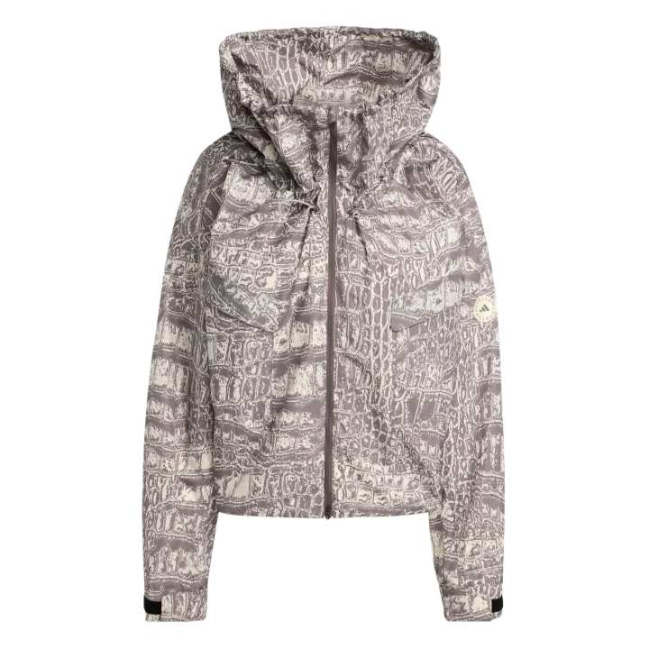 Adidas Adidas crocodile-print hooded jacket