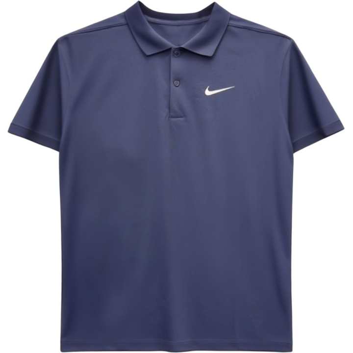 Nike Nike Polo Shirts Men's Blue Lapel Moderate Straight Fit