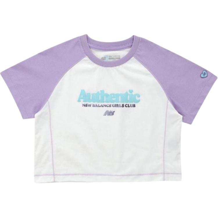 New Balance New Balance Kids T Shirts Crew Neck Moderate