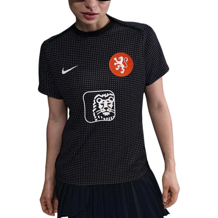 Nike Nike Netherlands Academy Pro Men's Nike Dri FIT Soccer Pre Match Short Sleeve Top