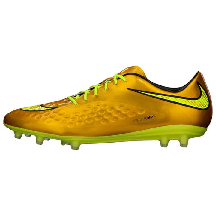 Nike Nike Hypervenom Phelon Abrasion Resistant Soccer Shoes Men's Gold