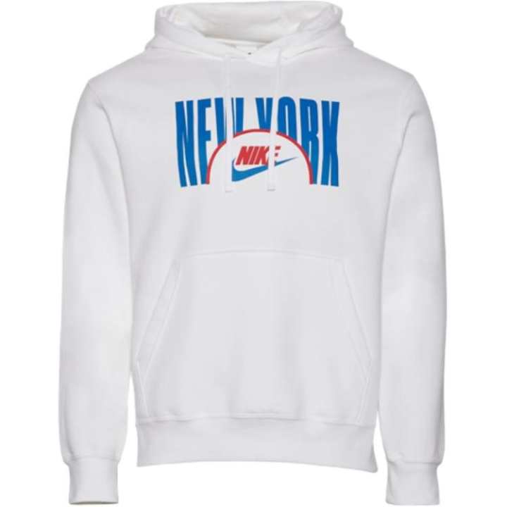 Nike Nike Clothing Sweatshirts Men's White Hooded Moderate