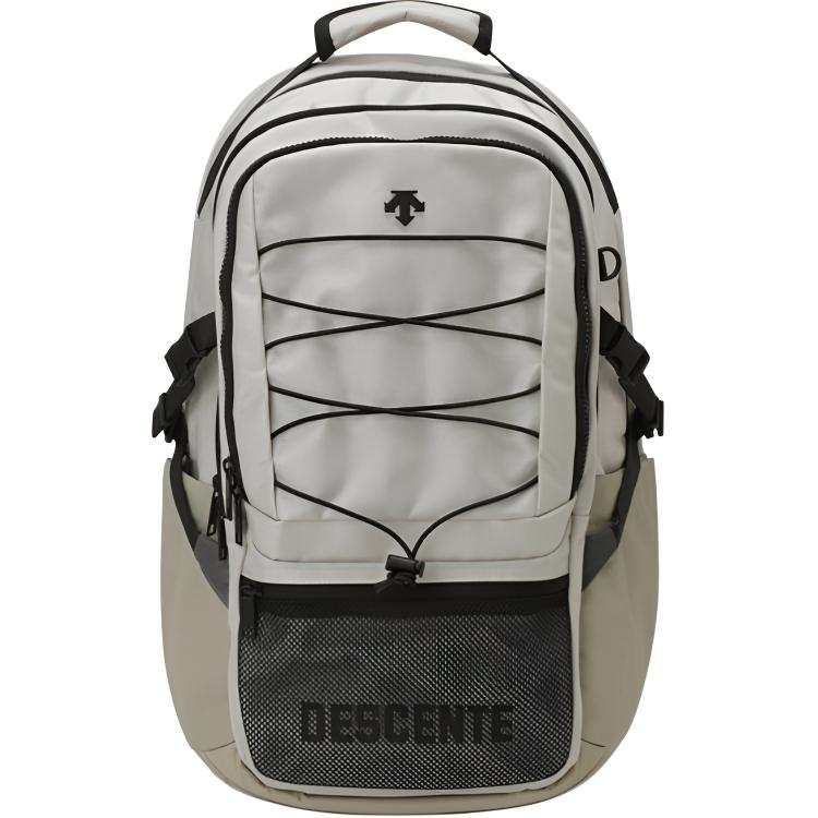 DESCENTE 31L Mountaineering Outdoor Bag Nylon Khaki Unisex