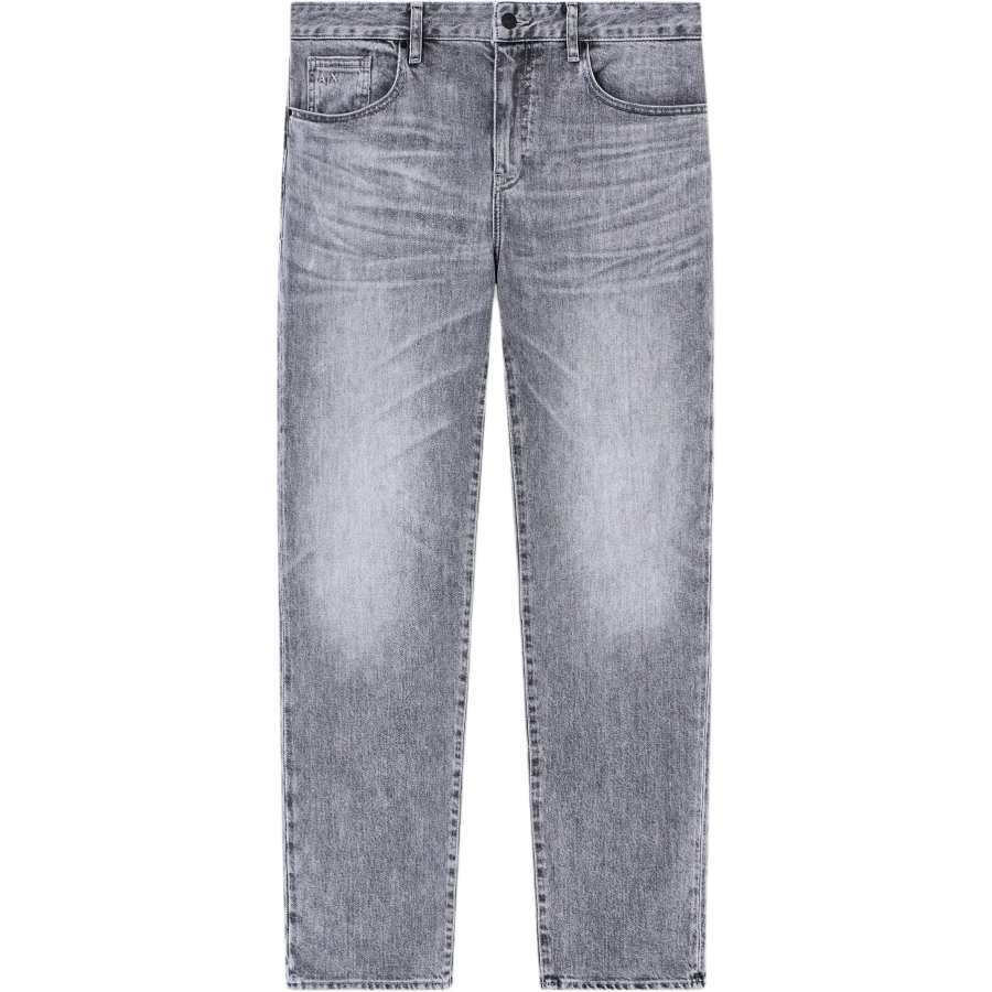 ARMANI EXCHANGE Jeans Men's Gray Moderate Straight Fit Pants