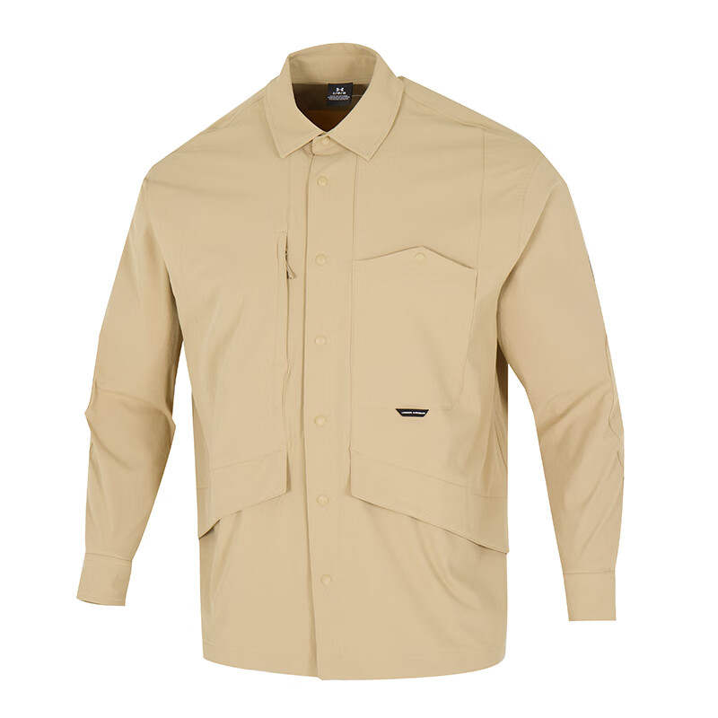 Under Armour Storm Shirts Men's Khaki Lapel Moderate Workwear
