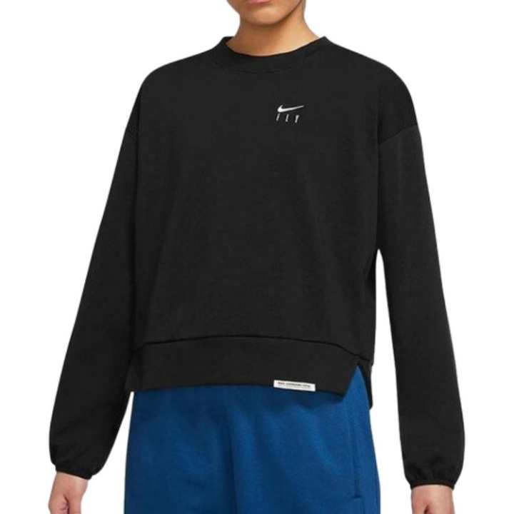 Nike Nike Clothing Sweatshirts Women's Black Crew Neck Moderate