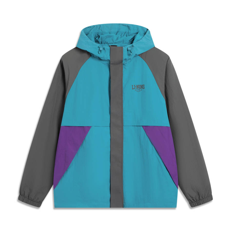 Li-Ning Li Ning Sports Life Collection Trench Coat Men's Reef Stone Gray/Coal Smoke Gray