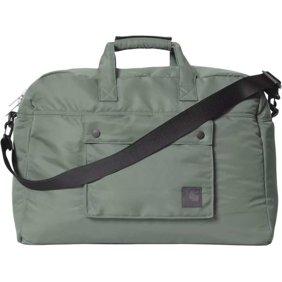 Carhartt WIP 34.3L Nylon Travel Bag Unisex Gray Green