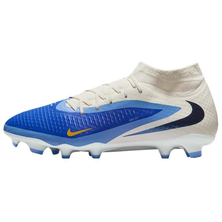 Nike Nike Phantom 6 MG Multi Ground FG Firm Ground Artificial Turf Abrasion Resistant Breathable Soccer Shoes Unisex Blue