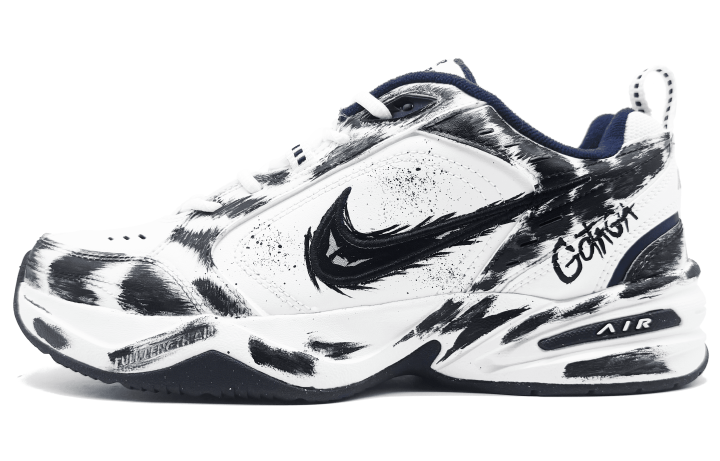Nike Nike Air Monarch 4 Low top Chunky Sneakers Men's White Black