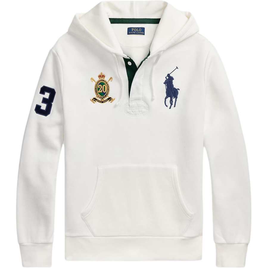 Polo Ralph Lauren Big Pony FW25 Sweatshirt Standard Men's White