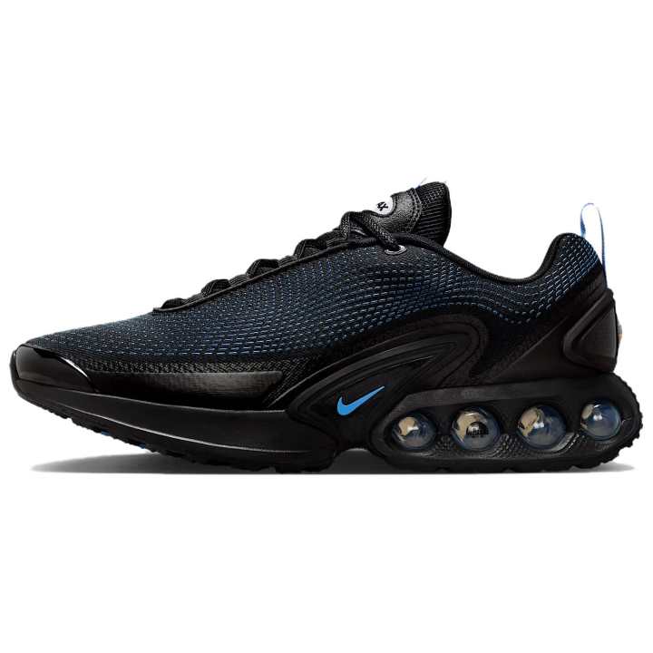 Nike Nike Air Max Dn Breathable And Resilient Low top Running Shoes Men's Black Blue