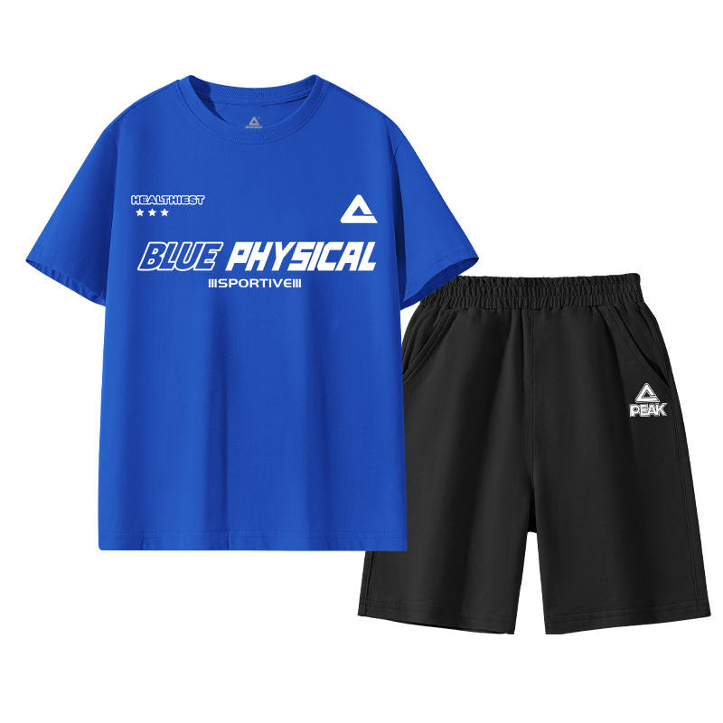 PEAK Kids Casual Sportswear Crew Neck Thin