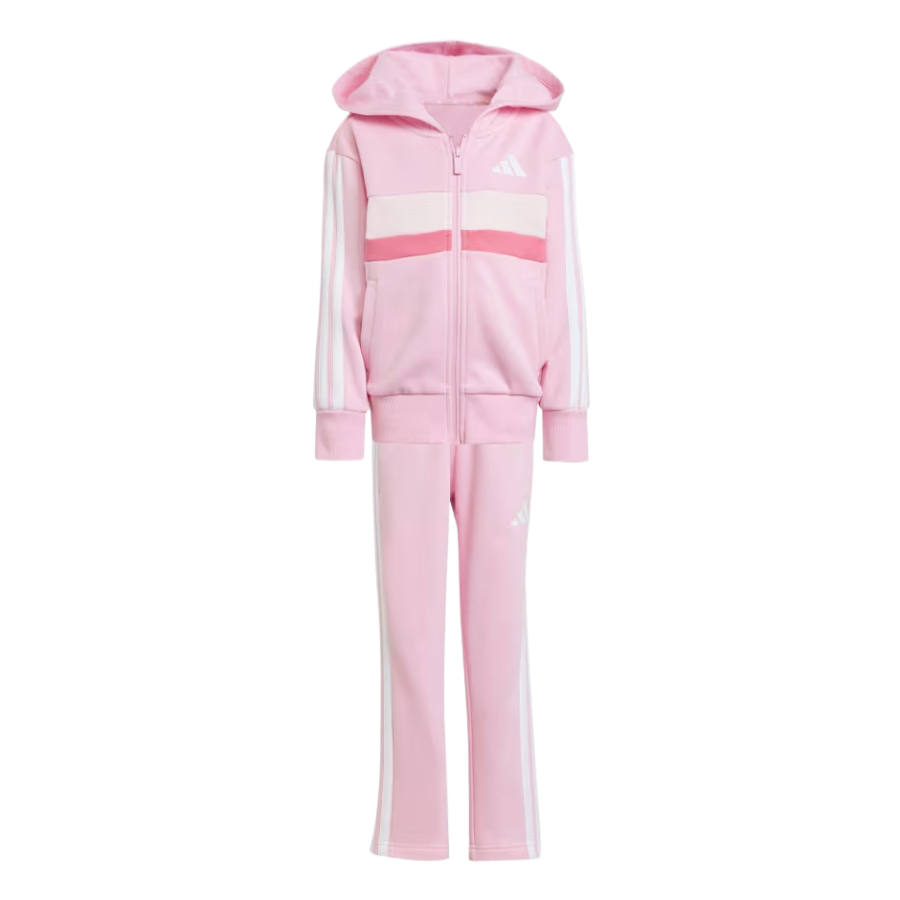 Adidas Adidas Casual Sportswear ESSENTIALS Seasonal Tiberio Fleece Track Suit Kids 2 Piece Set Children Aged 3 7 Years Old