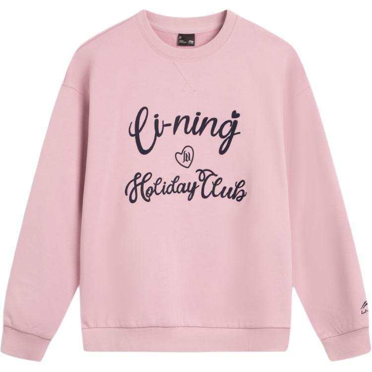 Li-Ning Li Ning Sports Life Collection Sweatshirt Women's Light Shadow Purple