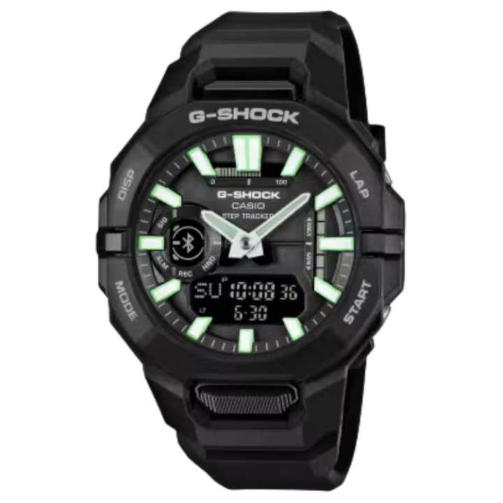 CASIO CASIO G SHOCK Quartz Movement Resin Strap Watch Men's Watches Black Dial